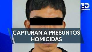 Capturan a dos presuntos homicidas en Escobedo, NL