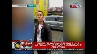 Rider na nagpakilalang pulis at nanakit ng traffic constable, arestado