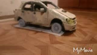 Subaru impreza wrx sti 2006 из пластилина на пульте управления ,ТЕСТОВЫЙ АВТОМОБИЛЬ