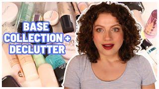 MAKEUP COLLECTION + DECLUTTER 2024 / FOUNDATIONS, SKIN TINTS, POWDERS, CONCEALERS, PRIMERS..