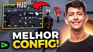 A NOVA VERSÃO DO BLUESTACKS 5!! CONFIGURANDO SENSI + HUD NO FREE FIRE!