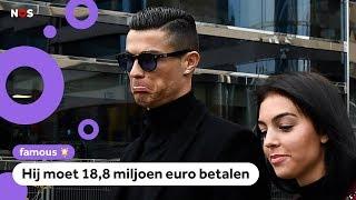 Flinke boete voor Cristiano Ronaldo omdat hij geen belasting betaalde