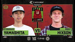 BATB 12: Kyonosuke Yamashita Vs. Donny Hixson - Round 1