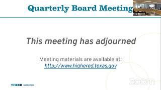 Quarterly Board Meeting 07/25/24