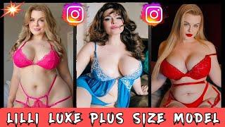 Bbw Bra Haul  Lilli Luxe  Curvy Plus Size Model  Bio & Facts | Haul #curvy