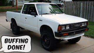 The Nissan 720 gets its paint buffed! You won't believe the results!