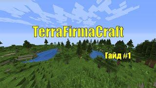 Гайд для новичка TerraFirmaCraft #1 (Начало)