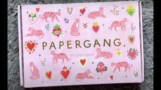 Papergang February 2022 Stationery Subscription Box Unboxing