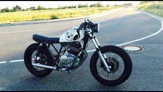 SUZUKI GN250 Café Racer / Brat Style Sound