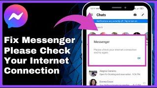 How to Fix Messenger Please Check Your Internet Connection