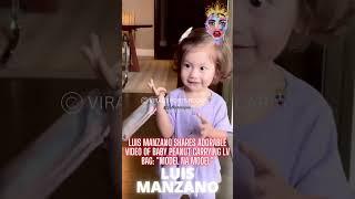 Luis Manzano shares adorable video of Baby Peanut carrying LV bag: "model na model"