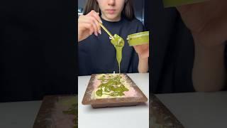 Trying viral ANGEL HAIR chocolate #angel #testing #chocolate #homemade #rate