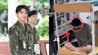 bts news today! Millions of Fans Panic and Cry, bts Jungkook Seen Helpless in Military Barracks,Why?