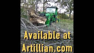 Adding Grapples to a Rock Bucket #tractor #farmlife #farmequipment #artillian