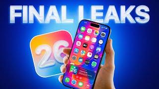 iOS 26 - FINAL LEAKS!