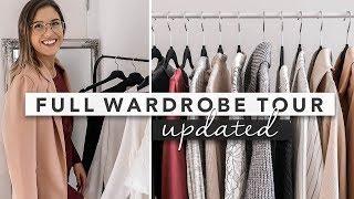 Updated Full Closet Tour of my Capsule Wardrobe | by Erin Elizabeth