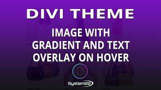 Divi 4 Image With Gradient And Text Overlay On Hover 