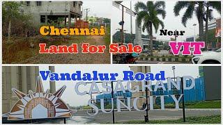 Chennai Vandalur, land for Sale near VIT University Plots for Sale #land #chennai #vandalur