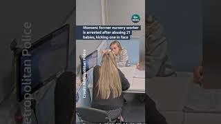Roksana Helena Lecka was convicted of 21 counts of child cruelty at two separate nurseries #itvnews