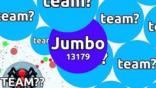 Agar.io - Destroying Every Single Team in the server. (Solo)