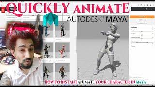 How to Quickly Animate your character in maya #ankutoonz