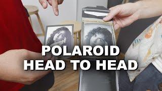 OLD Polaroid VS NEW POLAROID! monochrome vs type 55 using the Zhiyun Molus G300 studio light