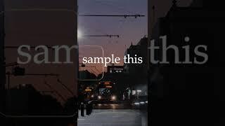 #samplethis #sample #flgang #rnbmusic #rnb90s “vergessener tag” by Sanchez Jones