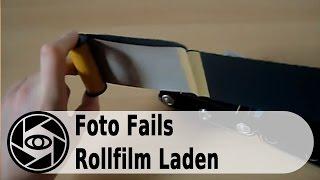 Rollfilm Fails - So lädt man eine Kamera NICHT