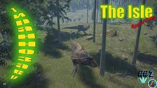 Тираннозавр на Age of dino - Смерть и рождение короля The Isle ##2