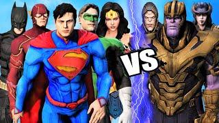 JUSTICE LEAGUE vs THANOS & BLACK ORDER - Epic battle