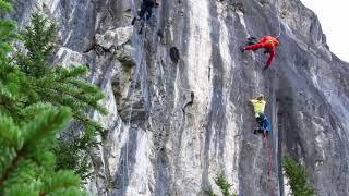 Alex Megos First Ascent of Fight Club 5.15b in Banff