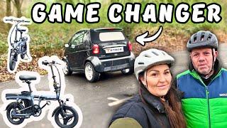 CAN we get TWO E-BIKES in to a SMART CAR - ENGWE T14