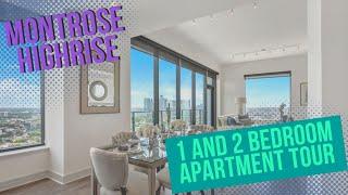 Montrose Houston Texas | Luxury Highrise One and Two Bedroom Apartment Tour | Hanover Montrose