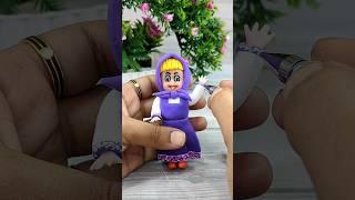 Little Masha Making With ClayOld Barbie Doll Makeover To Cute Masha #mashaandthebear #shorts