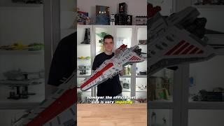 Comparing a CUSTOM LEGO Star Wars UCS Venator to the official 2023 set! #legostarwars #lego