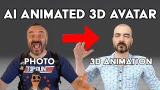 3d AI Animated Avatar from Photos. Review and how to use Deepmotion.