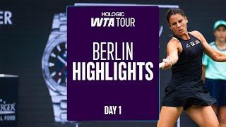 Day 1 in Berlin featuring Navarro, Jabeur, Frech, and Badosa | WTA Multi-Match Highlights