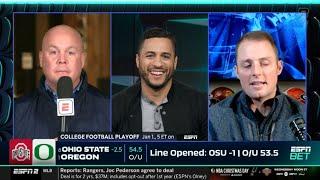 ESPN predicts College Football Playoff quarterfinals: Oregon-Ohio State; Georgia-Notre Dame & more