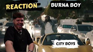 Burna Boy - City Boys ▷ REACTION !!!