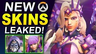 -LEAKED- New Mercy, D.Va, Zenyatta, Echo Cosmic Skins! - OWL Skins getting Recolored?