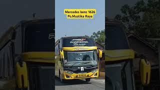 Pesona Bus Mustika Raya "AL MALIK" waktu dijalan#bus #autobús #busmania #buswisata