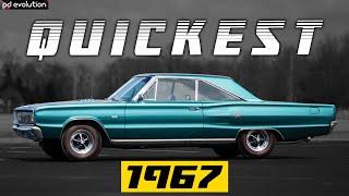 The 9 Quickest Muscle Cars Of 1967