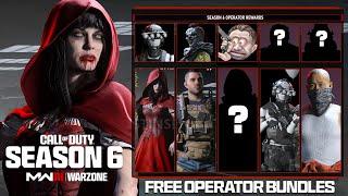 ALL 10 FREE OPERATOR SKINS TO CLAIM! (Free Operators, Bundles, & MORE!) - Modern Warfare 3 Season 6