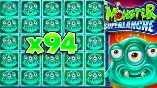 THESE HUGE MULTIPLIERS ARE CRAZY ON MONSTER SUPERLANCHE!! (Bonus Buys)