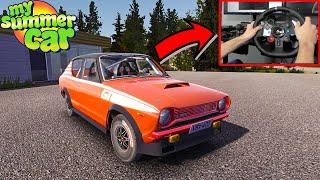 SATSUMA - CHILL RIDE TO TEIMO AND BACK + WHEEL CAM - My Summer Car Cam #1 | Radex