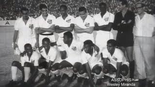 Grêmio 1x3 Santos - 16/01/1964 - Uma das maiores partidas de Pelé e Coutinho!