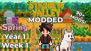 A Cozy Start! - Stardew Valley 1.6 Modded [Ep.1]