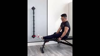 Ankle Eversion with Band - ankle sprain rehab to strengthen the peroneals & fibularis