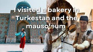A traditional bakery in Turkestan + Mausoleum | Backpacking Kazakhstan
