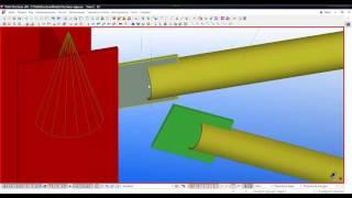 Tekla Structures  Урок 6  Создание узла вертикальной связи и распорки  Узел 3